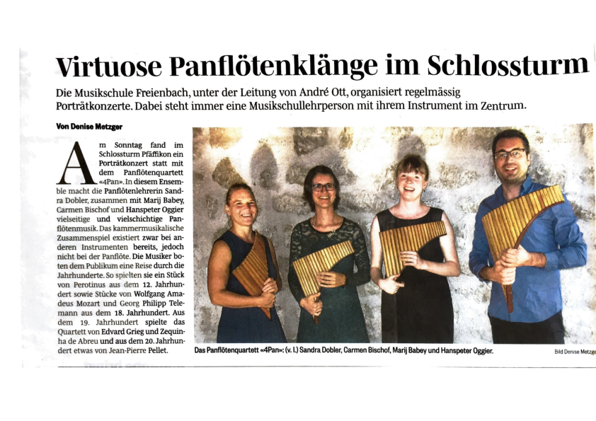 15.September 2020: Hoegner Volksblatt. Denise Metzger